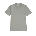 Camisa Polo Pique para hombre color gris