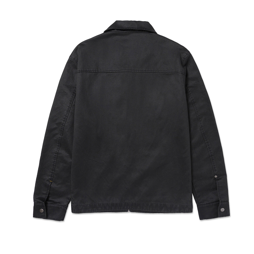 Jacket Waxed Chore para hombre color negro