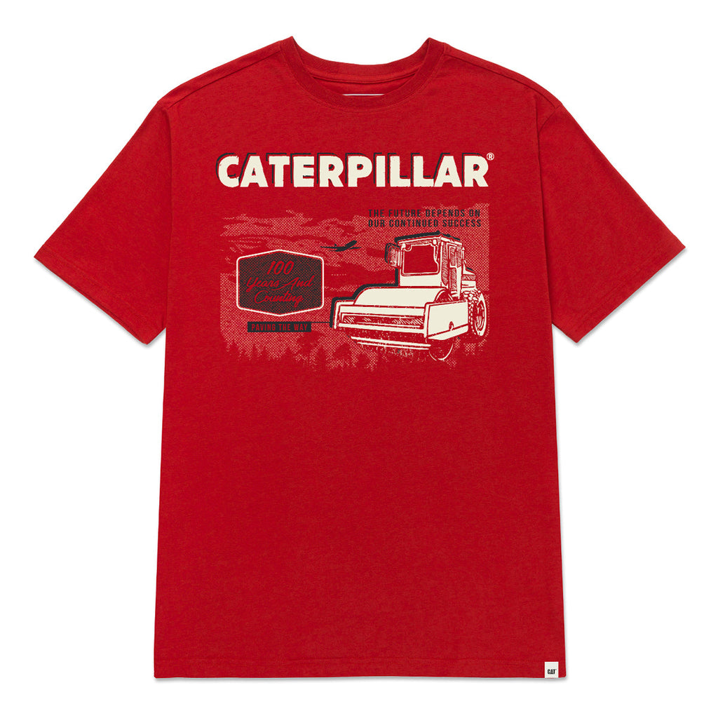 Camiseta Equipment para hombre color rojo