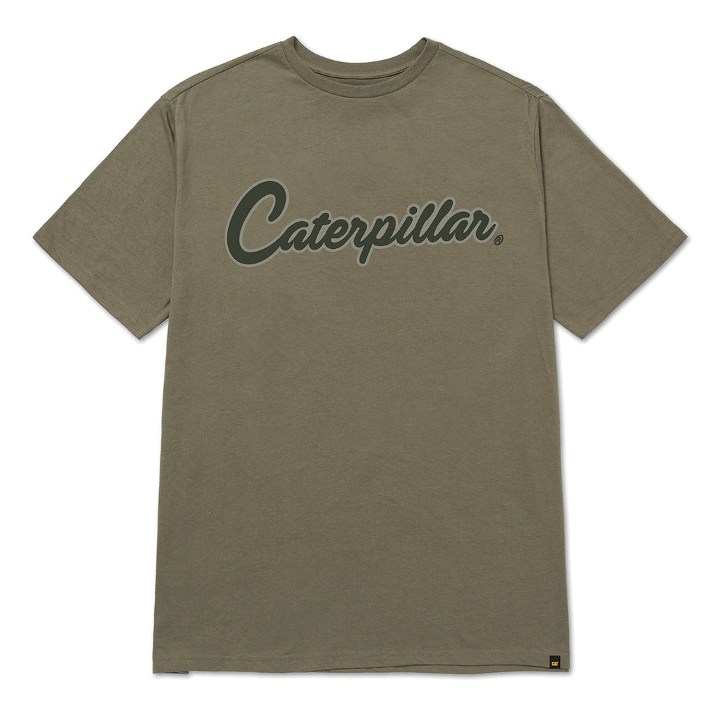 Camiseta Traditions para hombre color olivo
