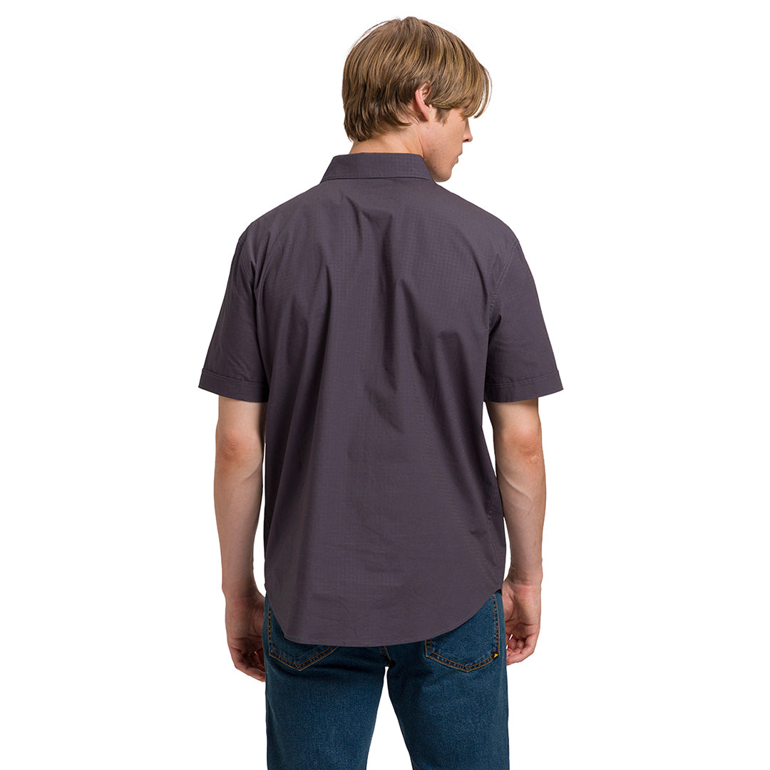 Camisa Utility para hombre color morado