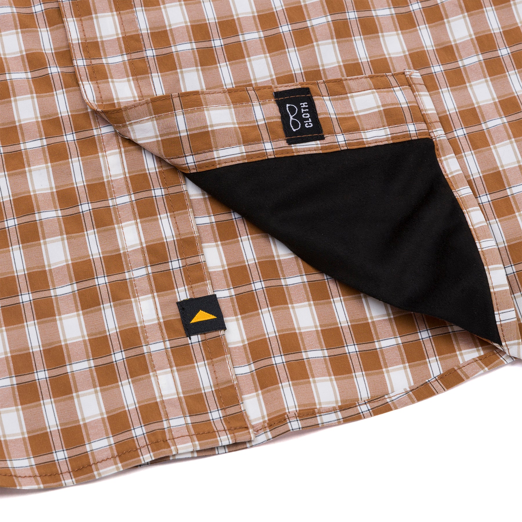 Camisa Western para hombre color bronce