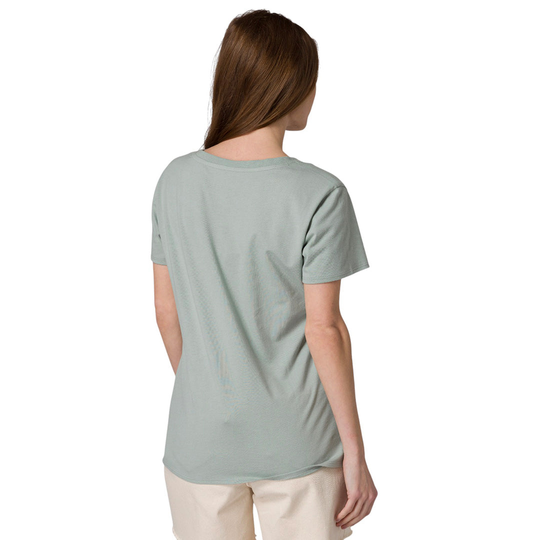 Camiseta Cat Logo para mujer color celeste
