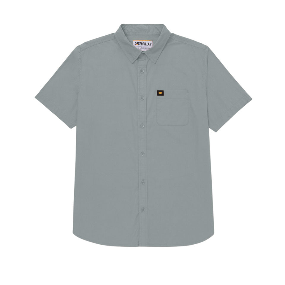 Camisa Poplin para hombre color verde