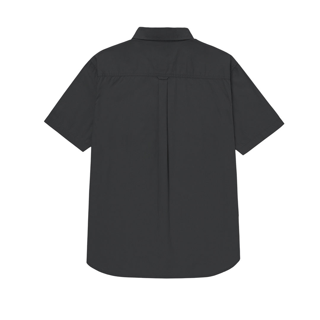 Camisa Poplin para hombre color negro