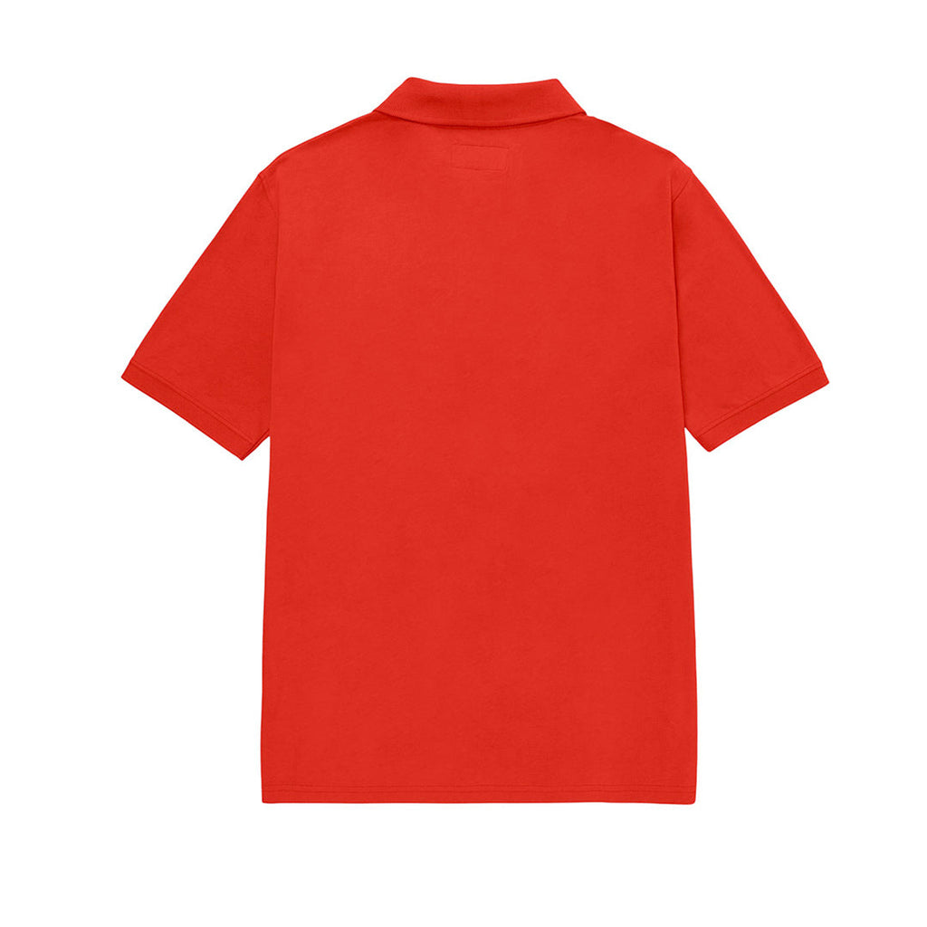 Camisa polo Cat Logo Jersey para hombre color rojo