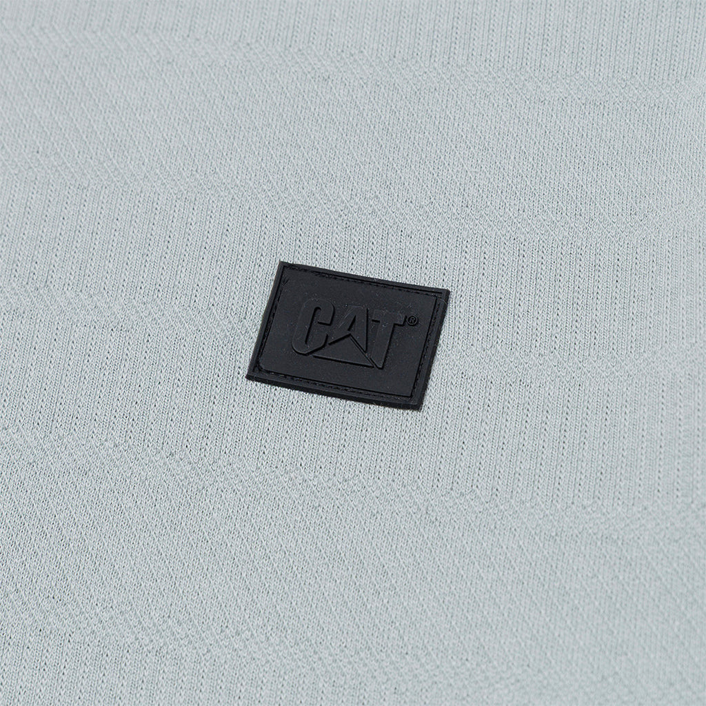 Camisa polo Cat Logo Jersey para hombre color gris