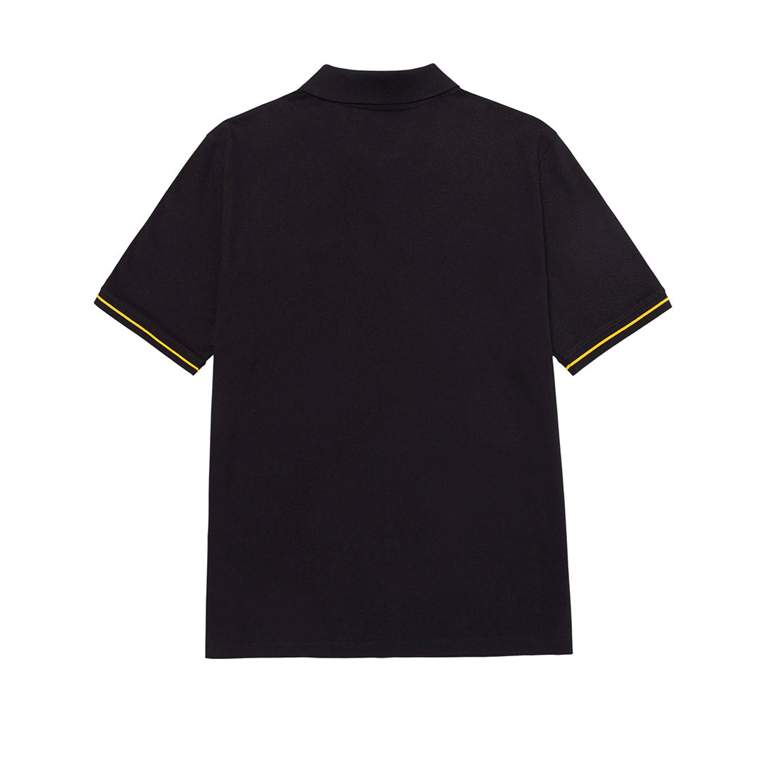 Camisa polo Slim para hombre color negro