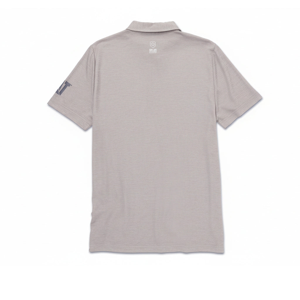 Camisa polo Cooling Lightweight para hombre color gris