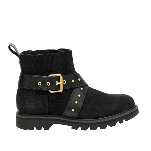 Botas Grader Embellish Chelsea para mujer color negro