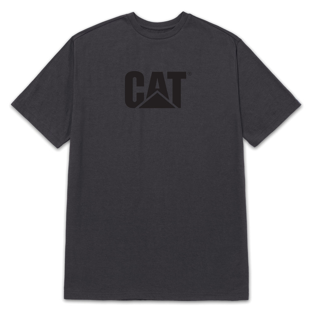Camiseta Cat Logo para hombre color negro