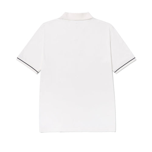 Camisa polo Caterpillar para hombre color blanco