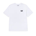 Camiseta Cat para hombre color blanco