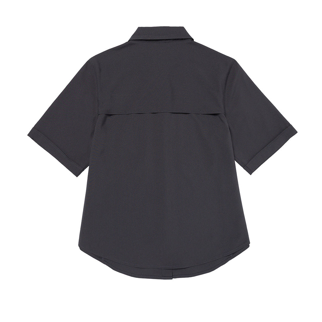 Camisa W Lightweight Tech para mujer color negro