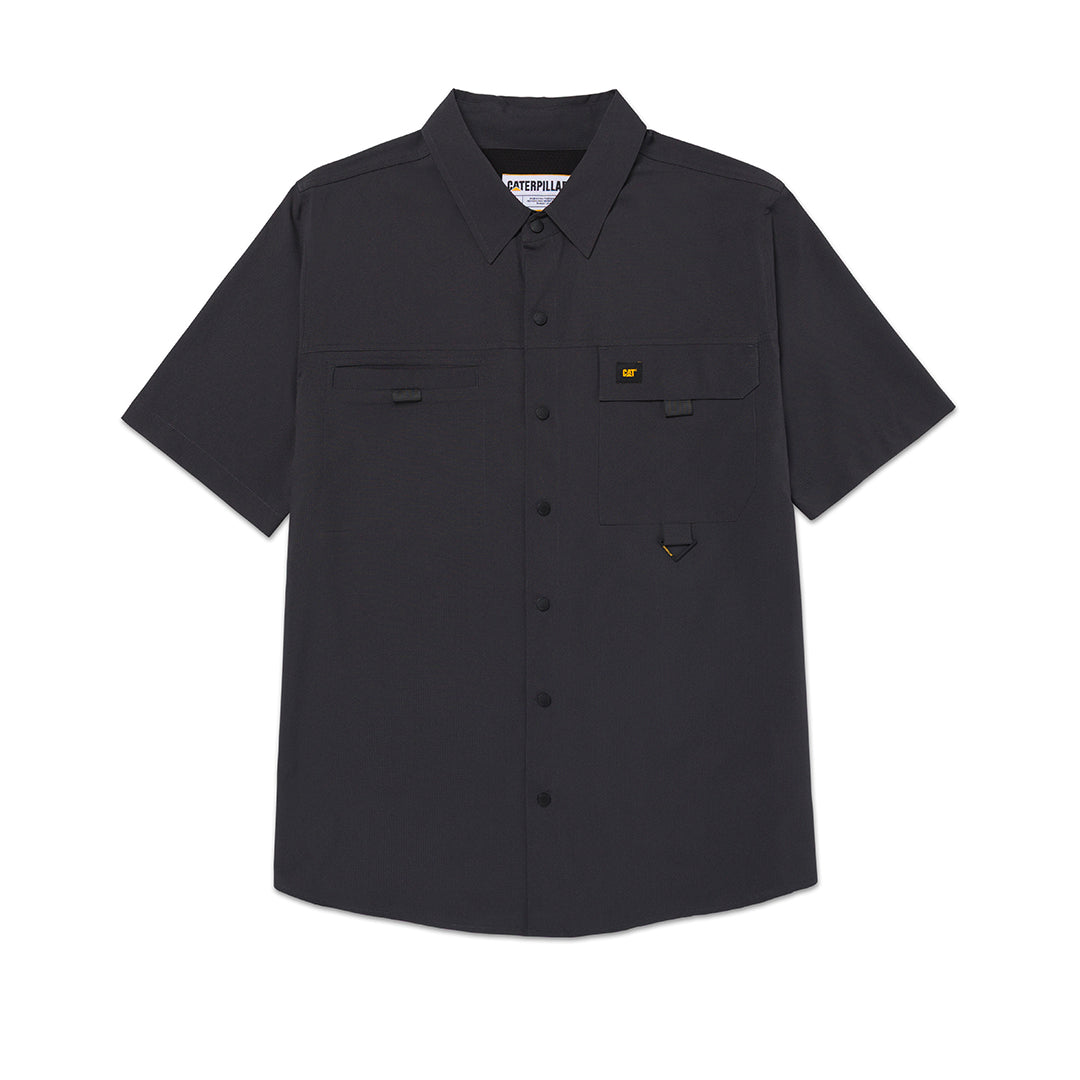 Camisa Lightweight Tech para hombre color negro