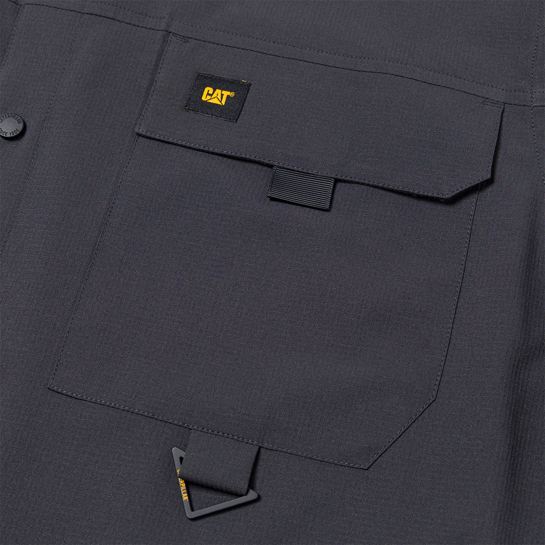 Camisa Lightweight Tech para hombre color negro