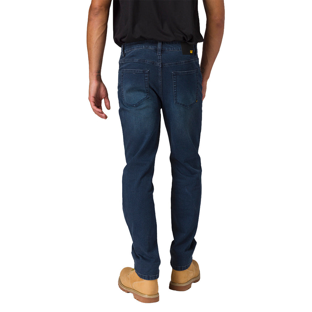 Jeans slim Triblend para hombre color marino