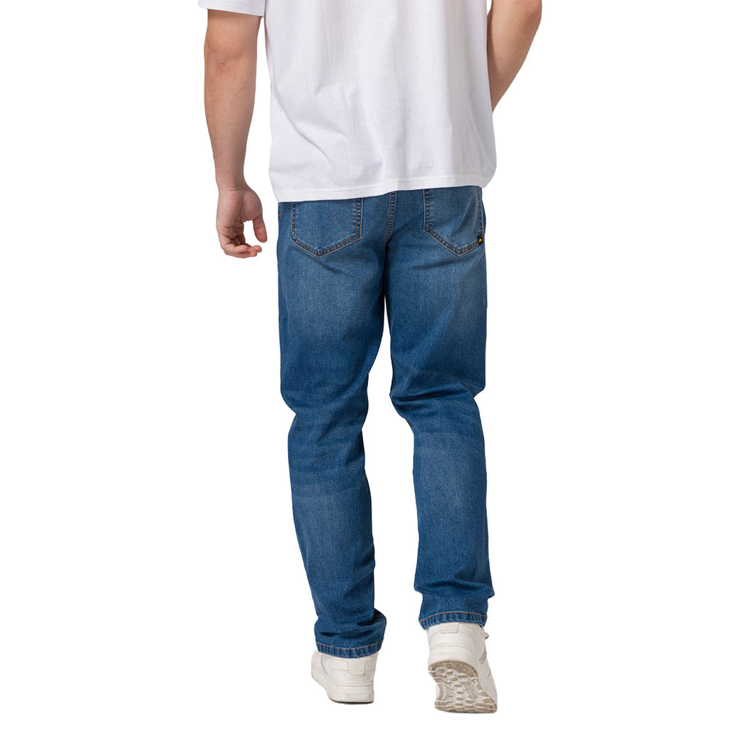 Jeans slim Triblend para hombre color indigo