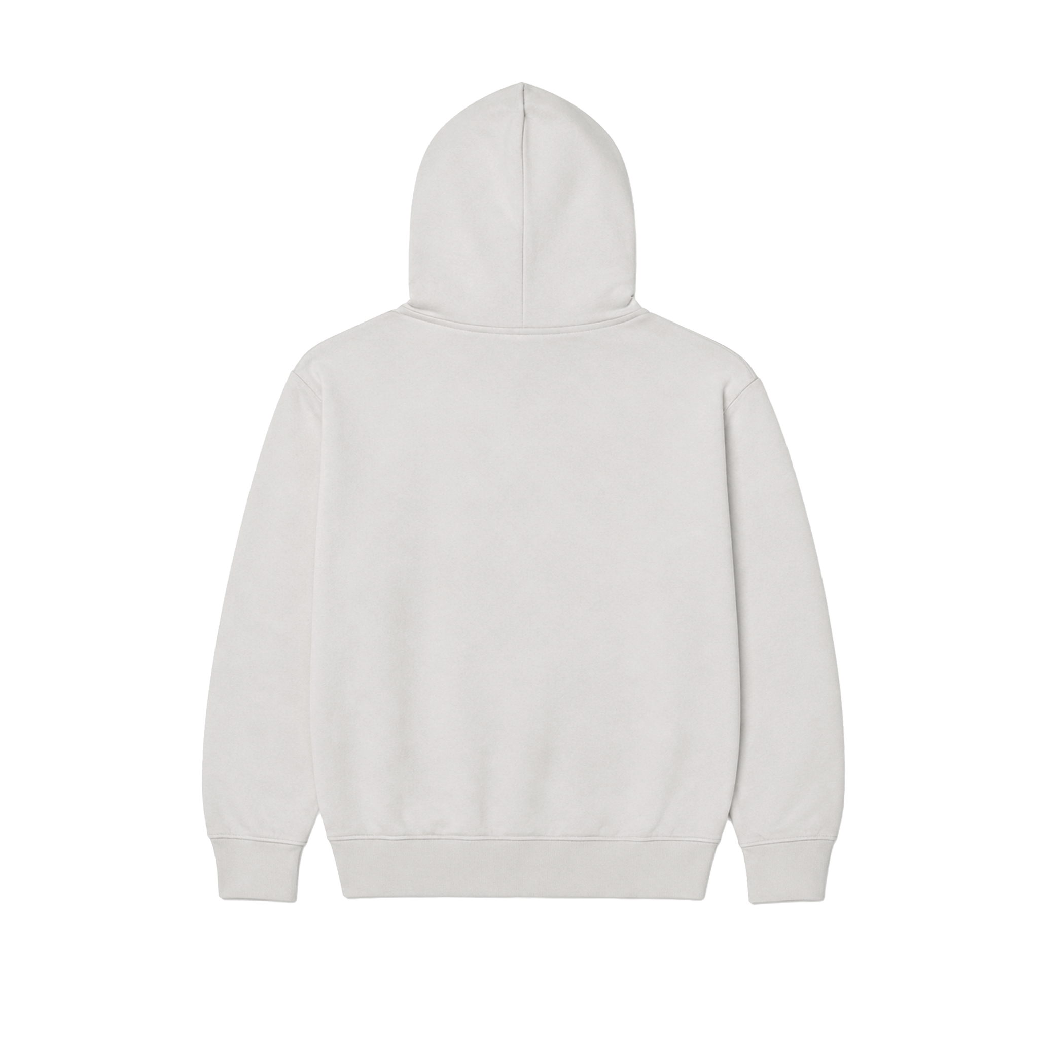 Hoodie Fleece Cat Logo para hombre color blanco