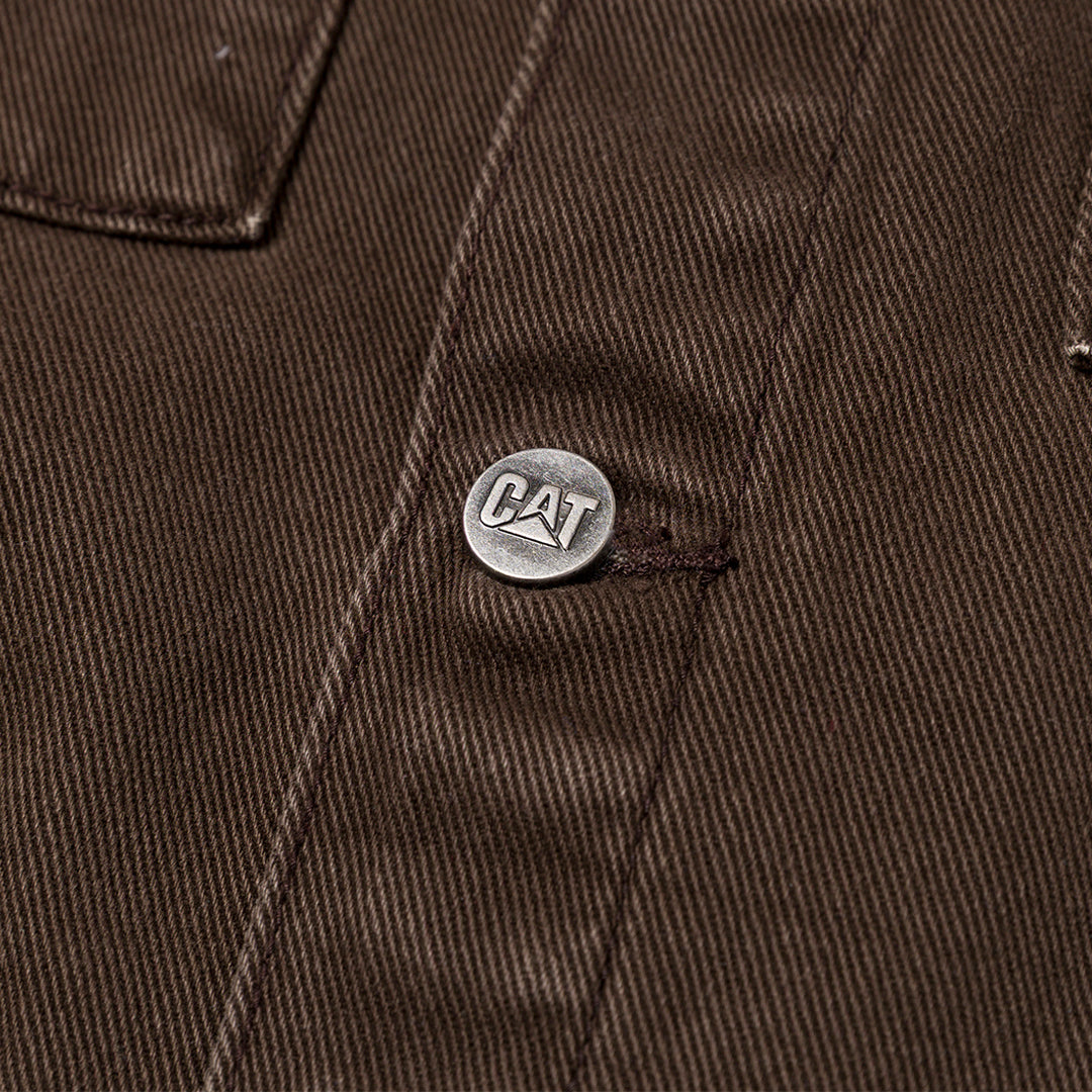 Jacket Work para hombre color café
