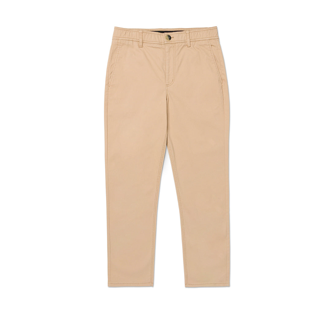 Pantalón chino Tapered para hombre color beige