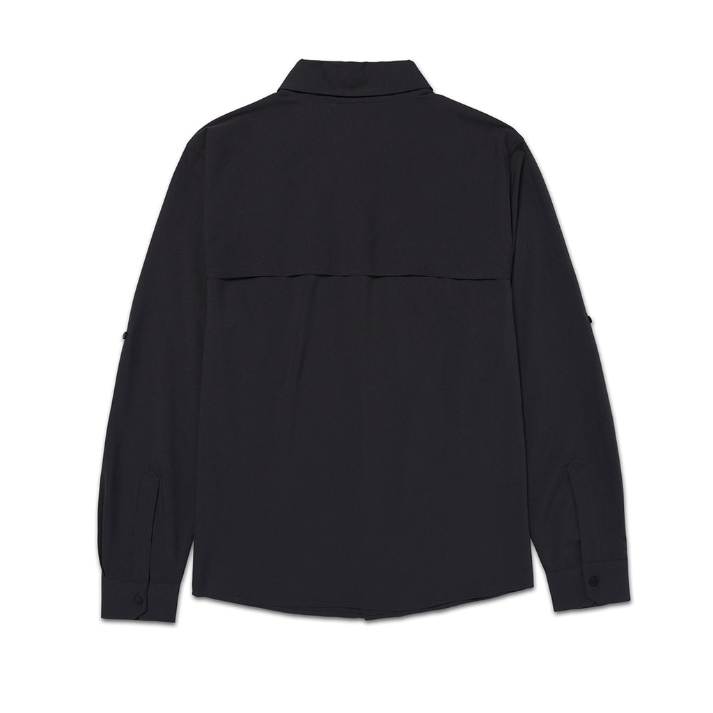 Camisa Tech para hombre color negro