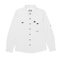 Camisa Tech para hombre color blanco