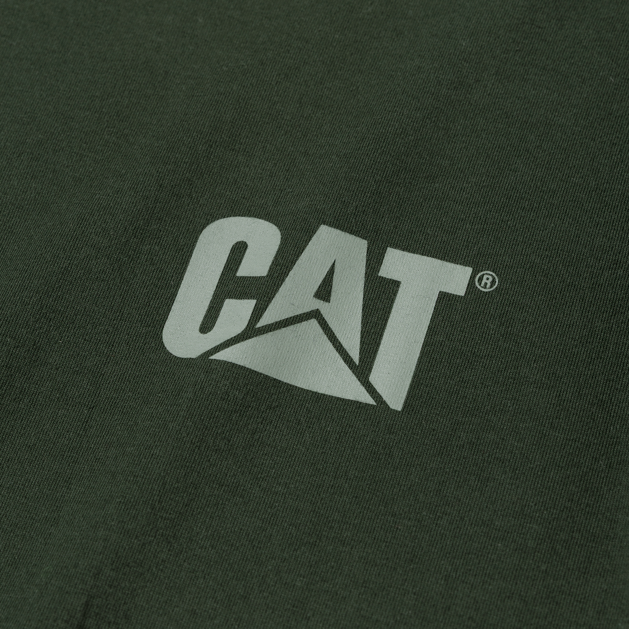 Camiseta Caterpillar para hombre color verde