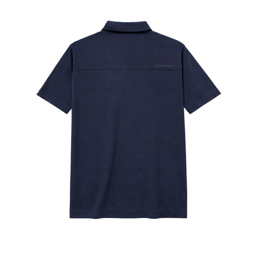 Camisa polo Caterpillar para hombre color navy