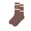 Calcetines Aop Crew para hombre color café