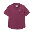 Camisa Poplin para hombre color vino