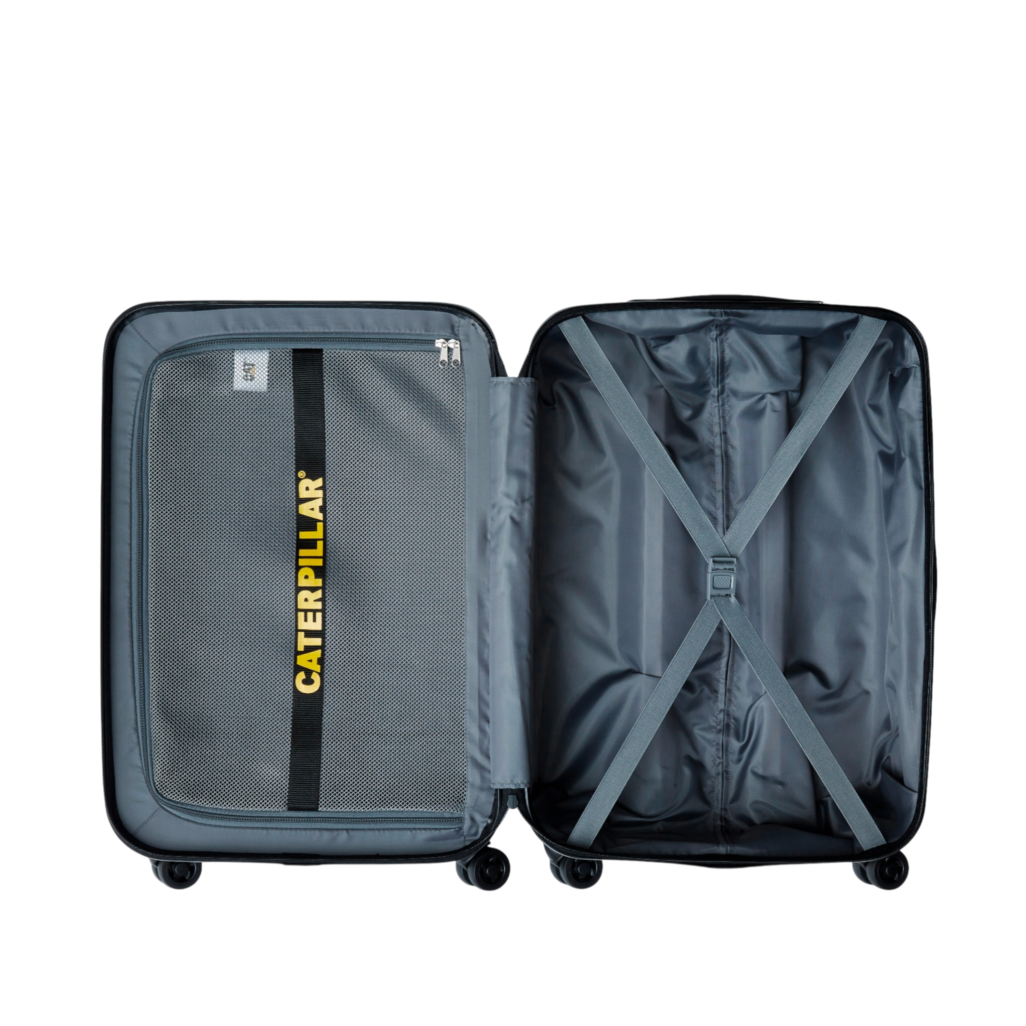 Maleta CAT Plate 24" para hombre color negro