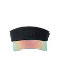 Visera deportiva CAT unisex color negro