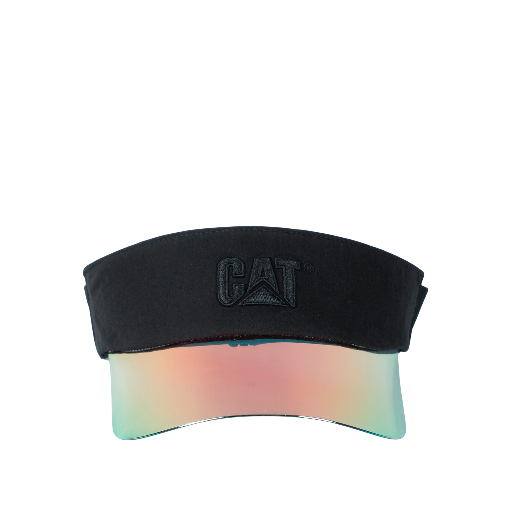 Visera deportiva CAT unisex color negro