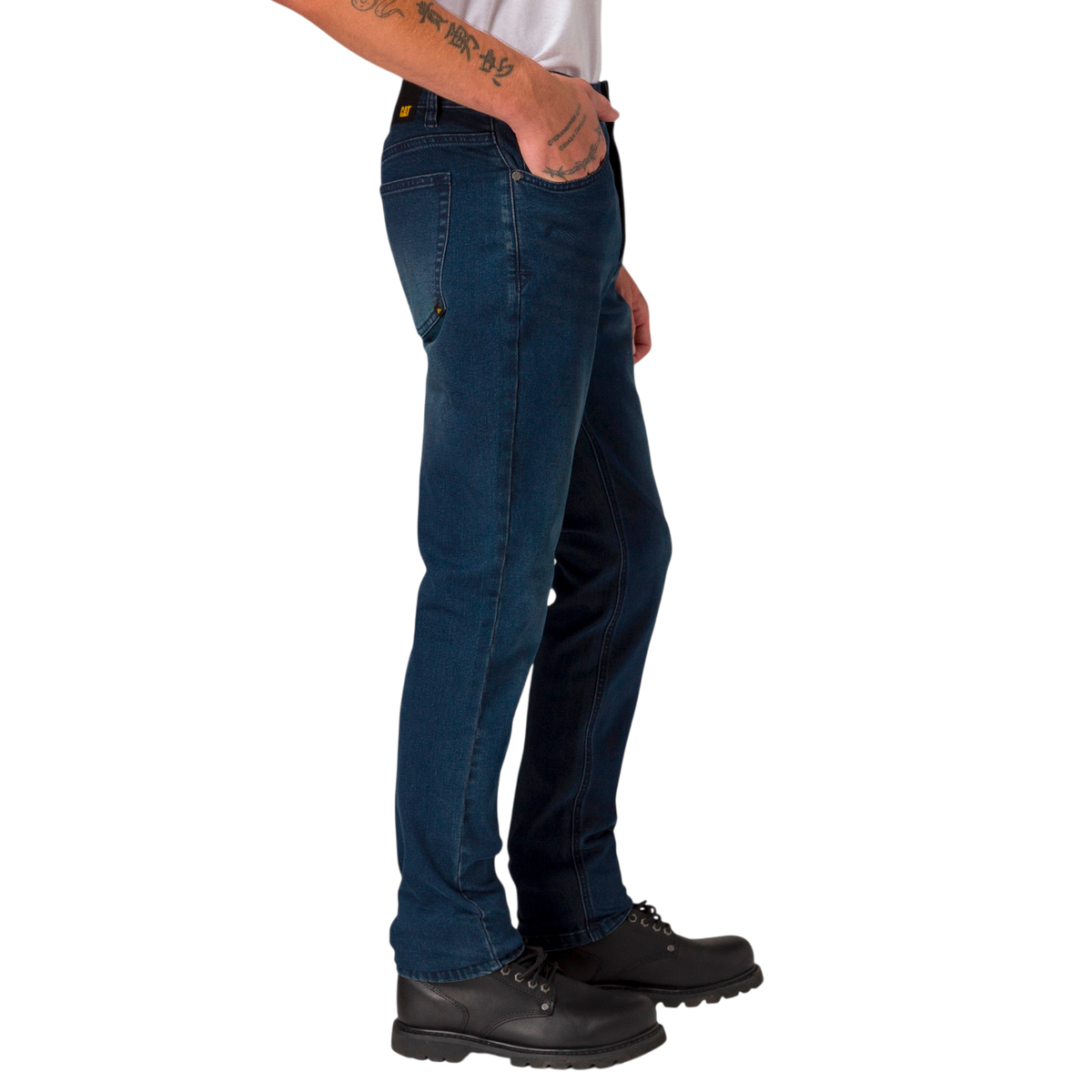 Jeans Triblend Skinny para hombre color navy