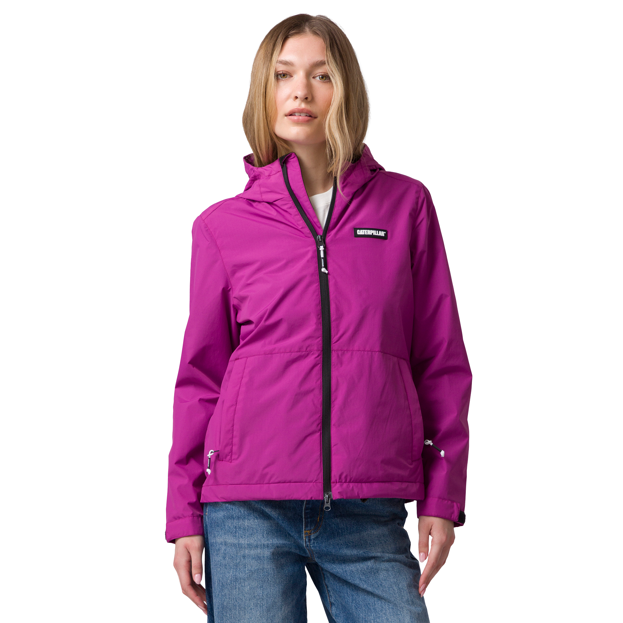 Jacket Rain para mujer color morado