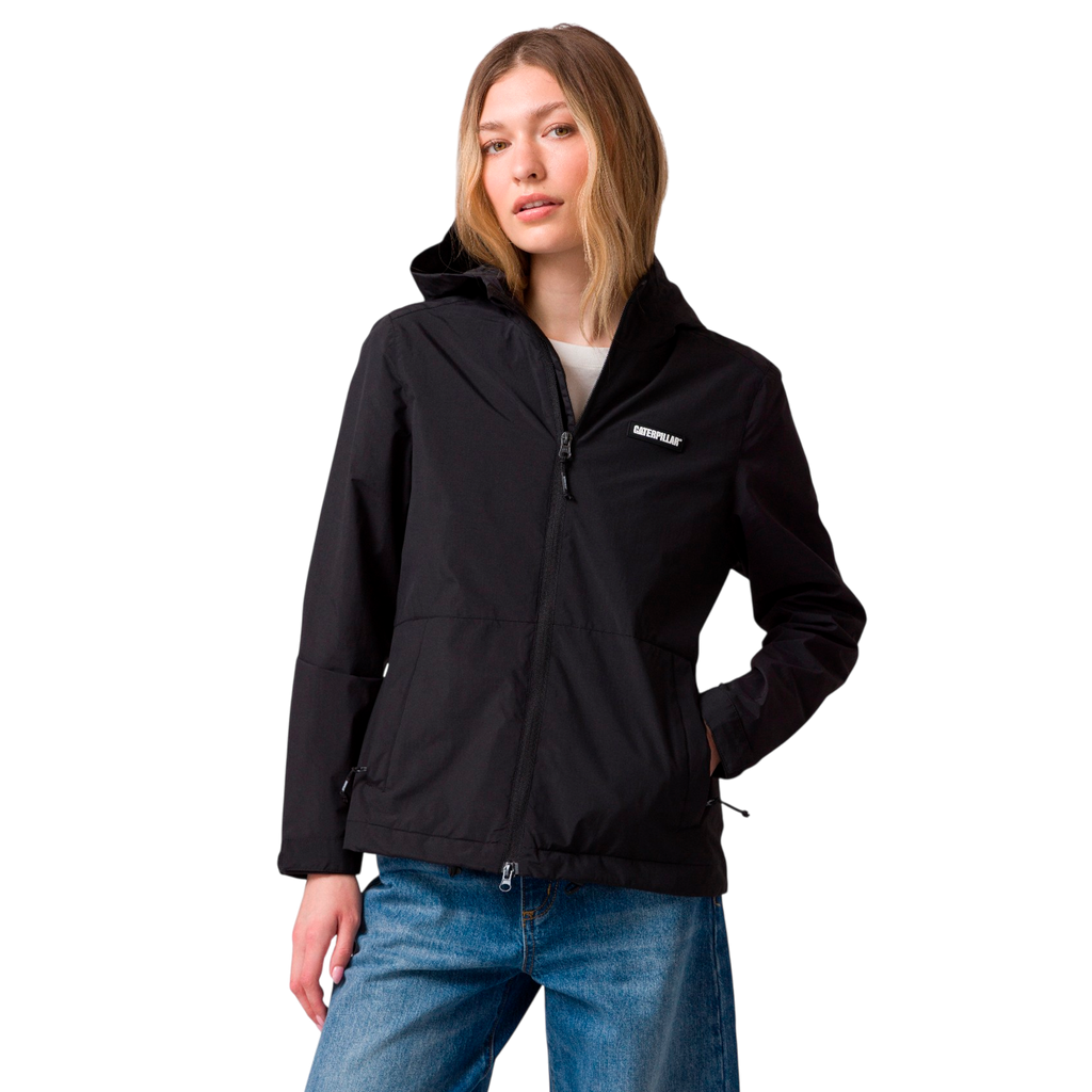 Jacket Rain para mujer color negro