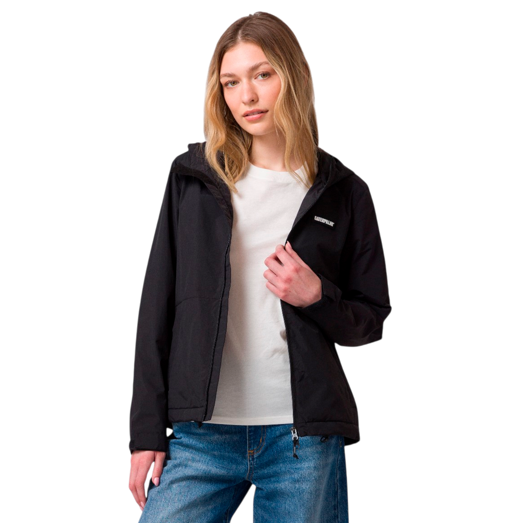 Jacket Rain para mujer color negro