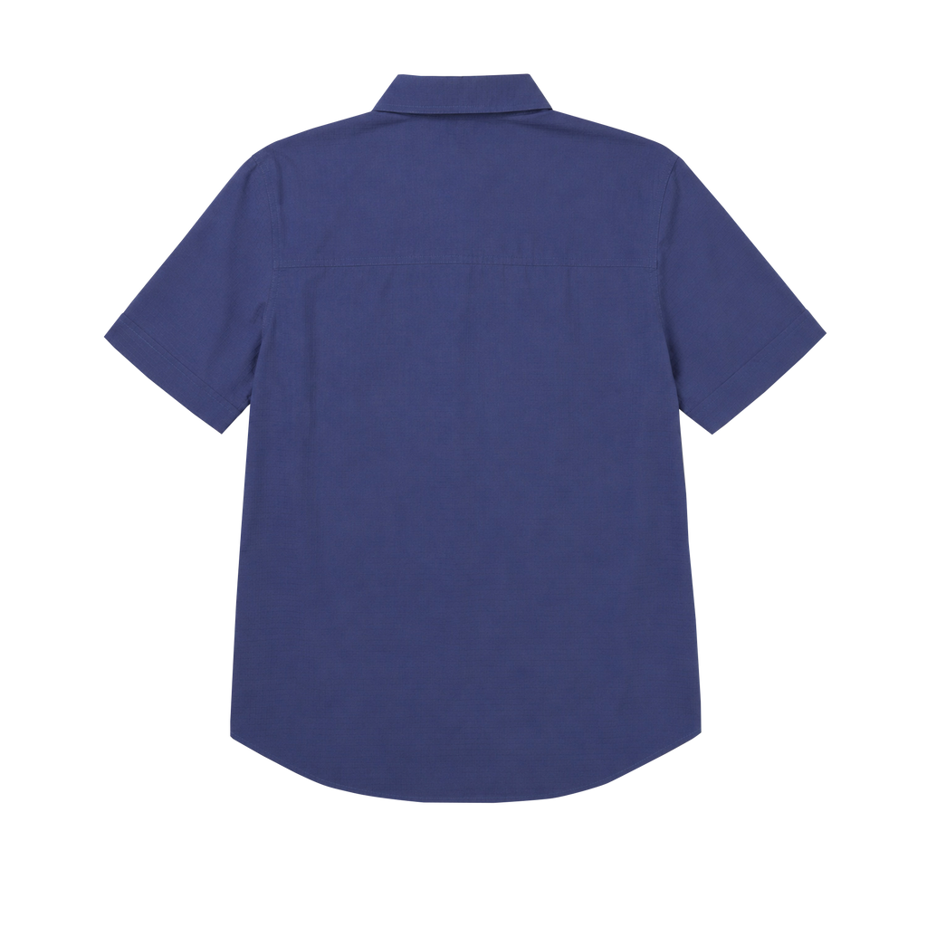 Camisa Poplin para hombre color azul