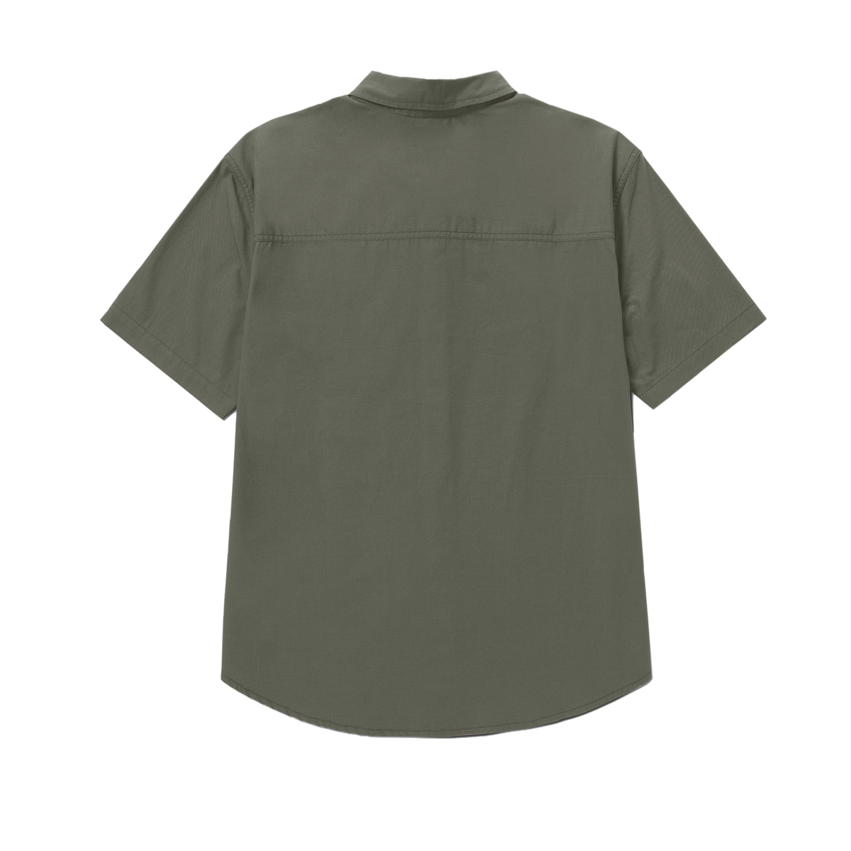 Camisa Poplin para hombre color olivo