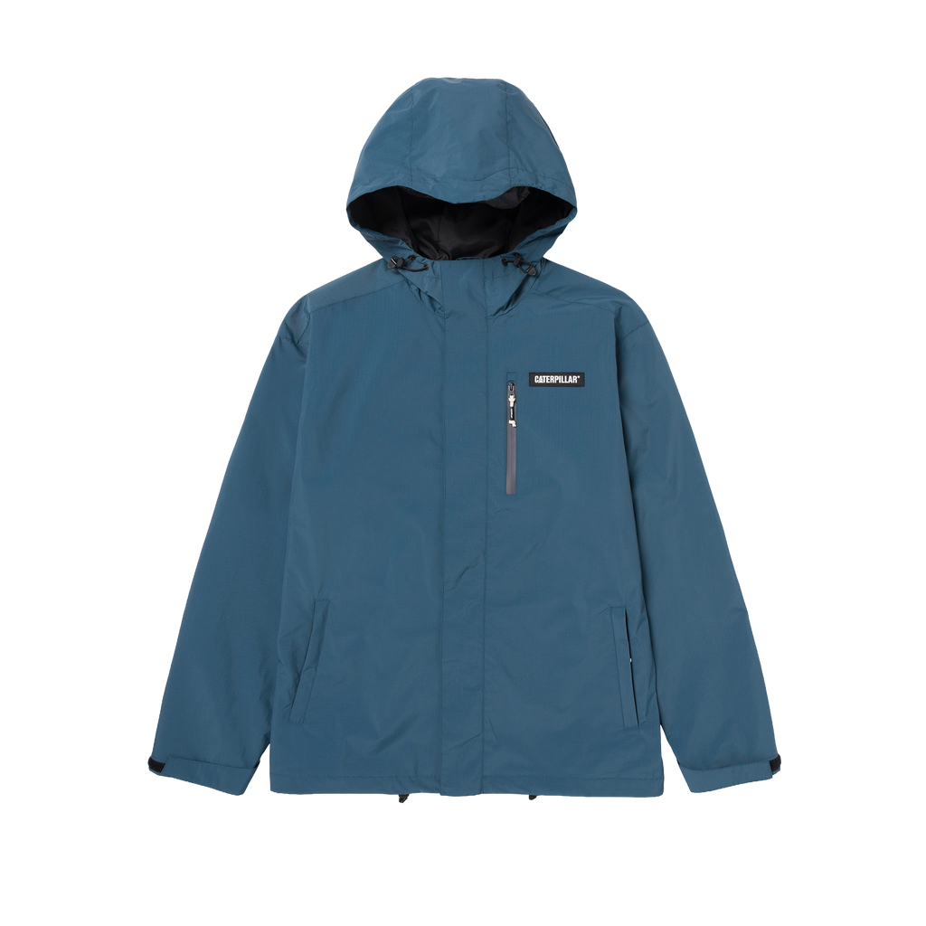 Jacket Rain para hombre color celeste