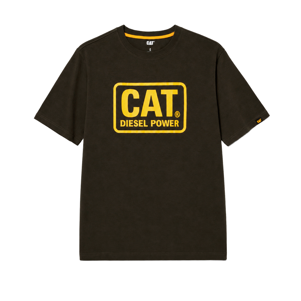 Camiseta CAT para hombre color verde