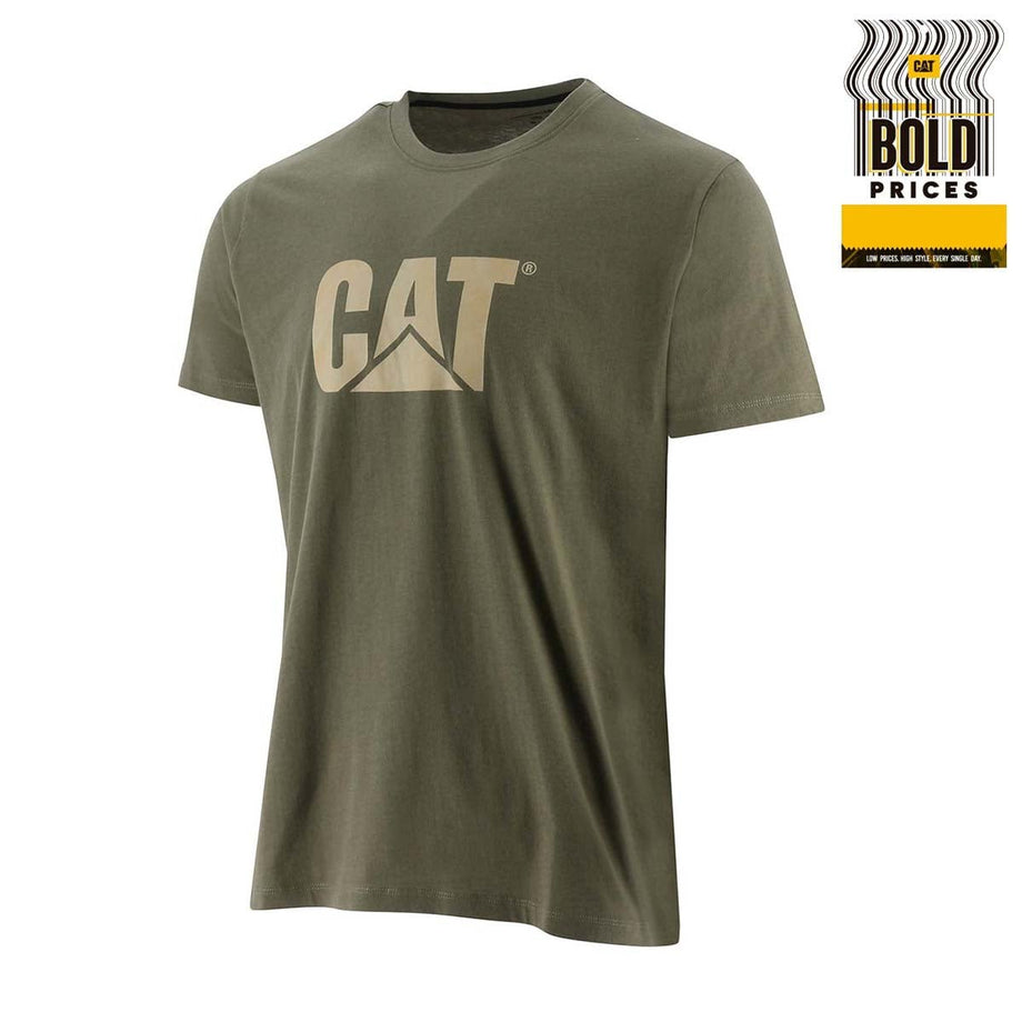 Camiseta Cat Logo para Hombre Caterpillar Honduras CAT Honduras